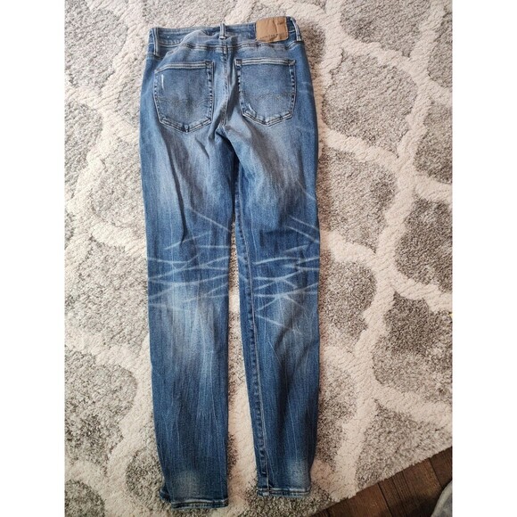 American Eagle Men's 30x34 AE Next Level Airflex Slim Distressed Jeans - Picture 7 of 7